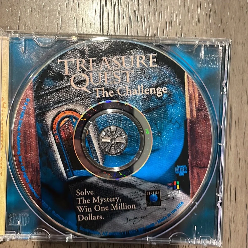 Treasure Quest The Challenge CD Computer Game